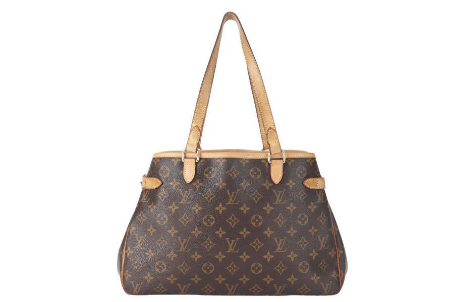 LOUIS VUITTON M51154 BATIGNOLLES TOTE BAG MONOGRAM CANVAS GOLD HARDWARE WITH DUST COVER