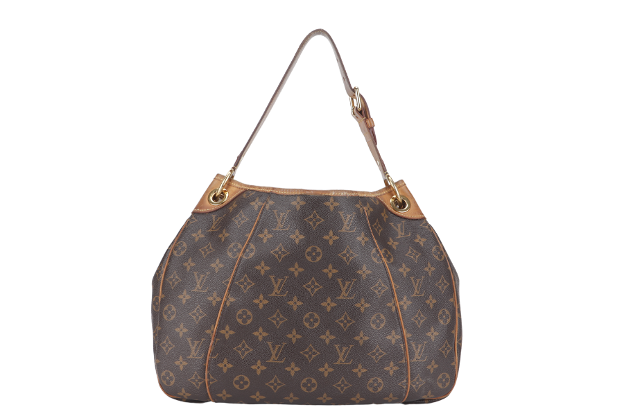 LOUIS VUITTON GALLIERA PM MONOGRAM CANVAS GOLD HARDWARE WITH DUST COVER