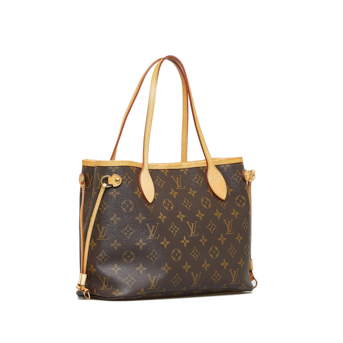 LOUIS VUITTON Monogram Neverfull PM Brown