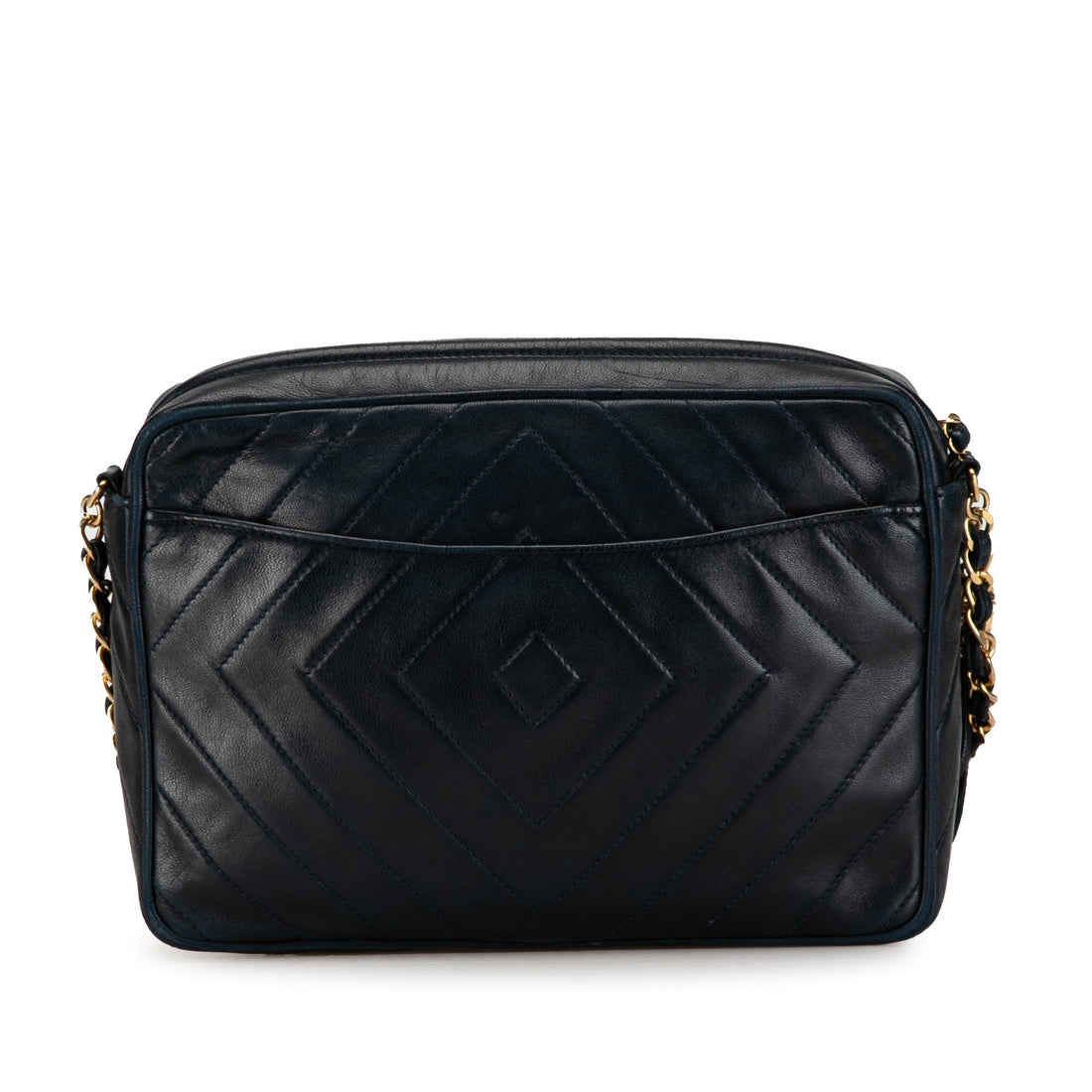Chanel CC Diamond Quilted Lambskin Tassel Crossbody Crossbody Bag