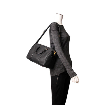 LOUIS VUITTON Leather Sofia Coppola MM Black