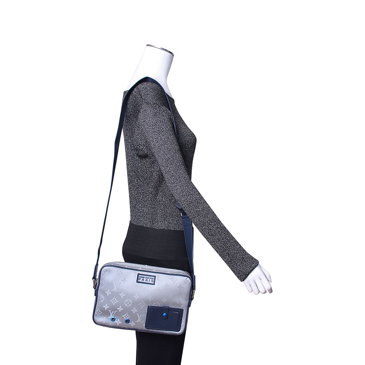 LOUIS VUITTON Monogram Satellite Alpha Messenger