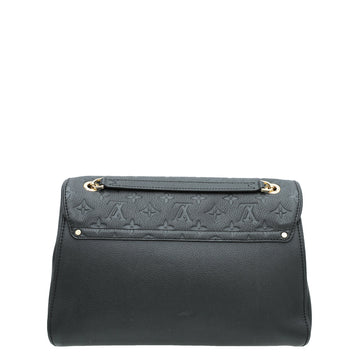 Louis Vuitton Black Monogram Empreinte Saint Germain MM Bag