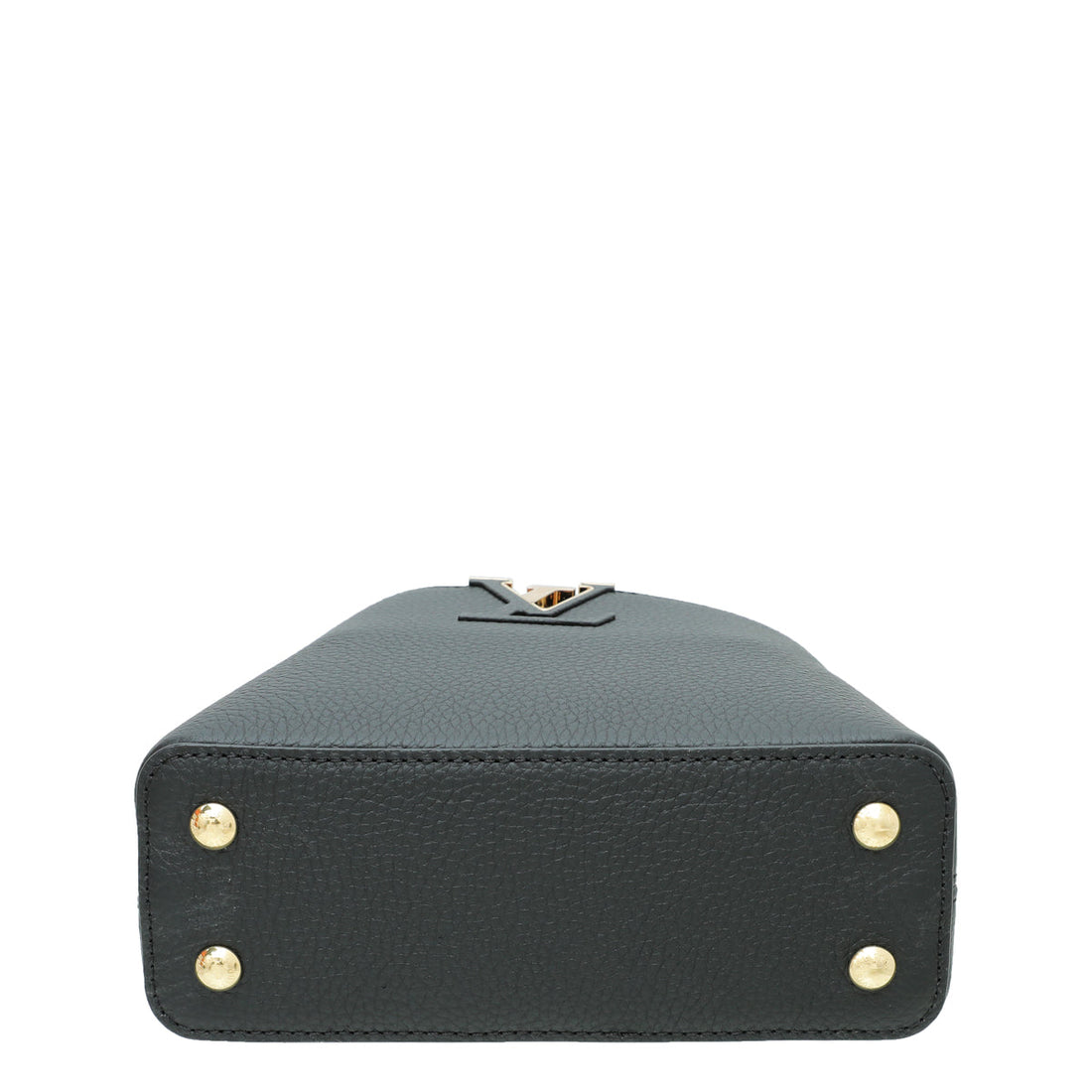 Louis Vuitton Black Capucines Mini Bag