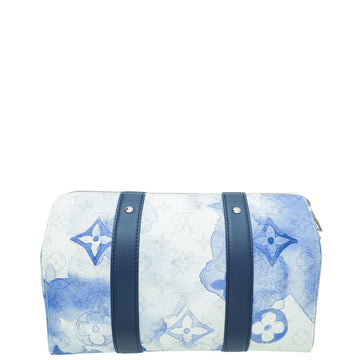 Louis Vuitton Blue Monogram Watercolor City Keepall Bag
