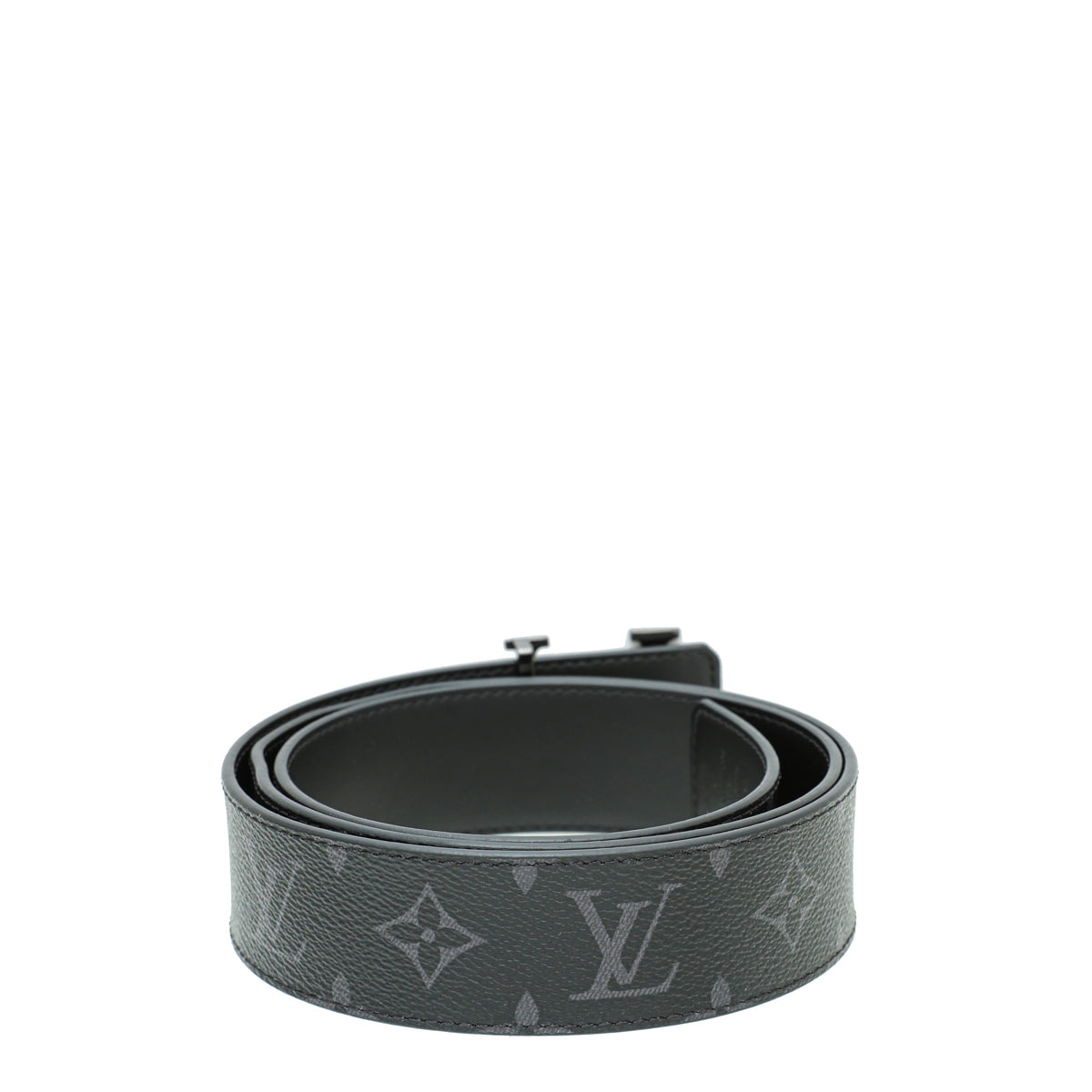 Louis Vuitton Graphite LV Initiales Reversible 40m Belt