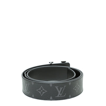 Louis Vuitton Graphite LV Initiales Reversible 40m Belt