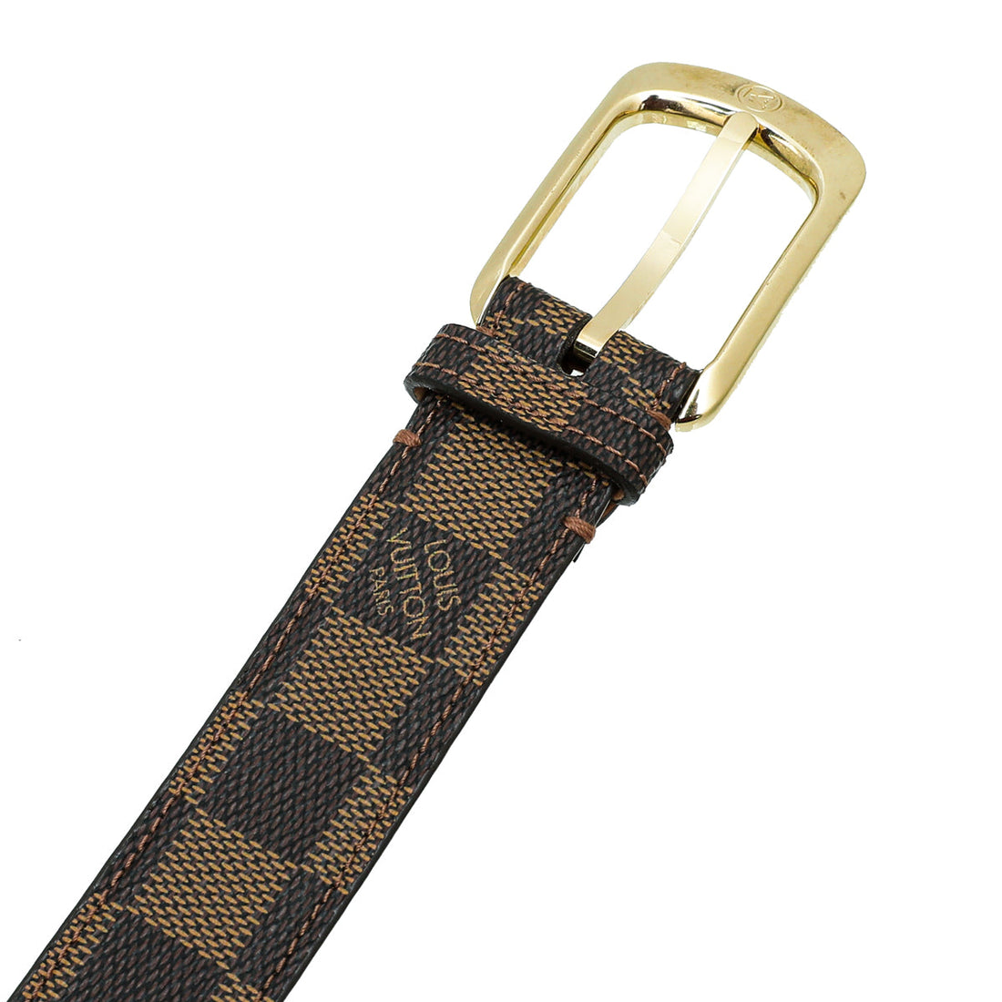 Louis Vuitton Ebene Buckle Belt 40