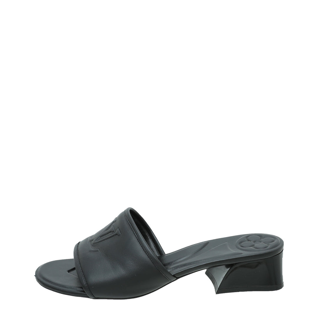Louis Vuitton Black Magnetic Mules 40