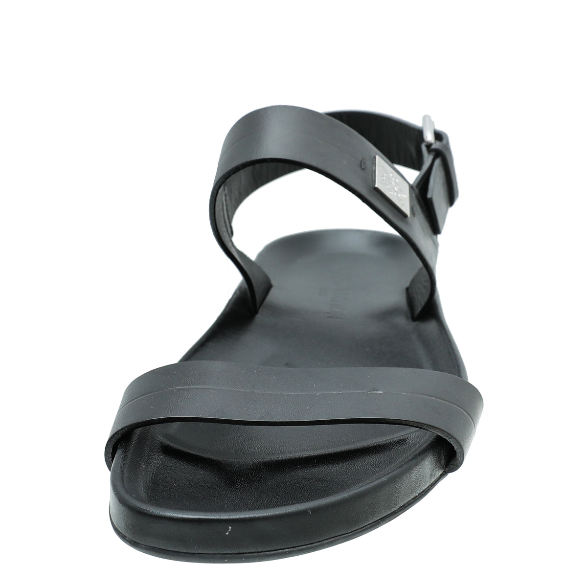 Louis Vuitton Black Flat Sandal 8