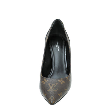 Louis Vuitton Monogram Black Cherie Pump 40
