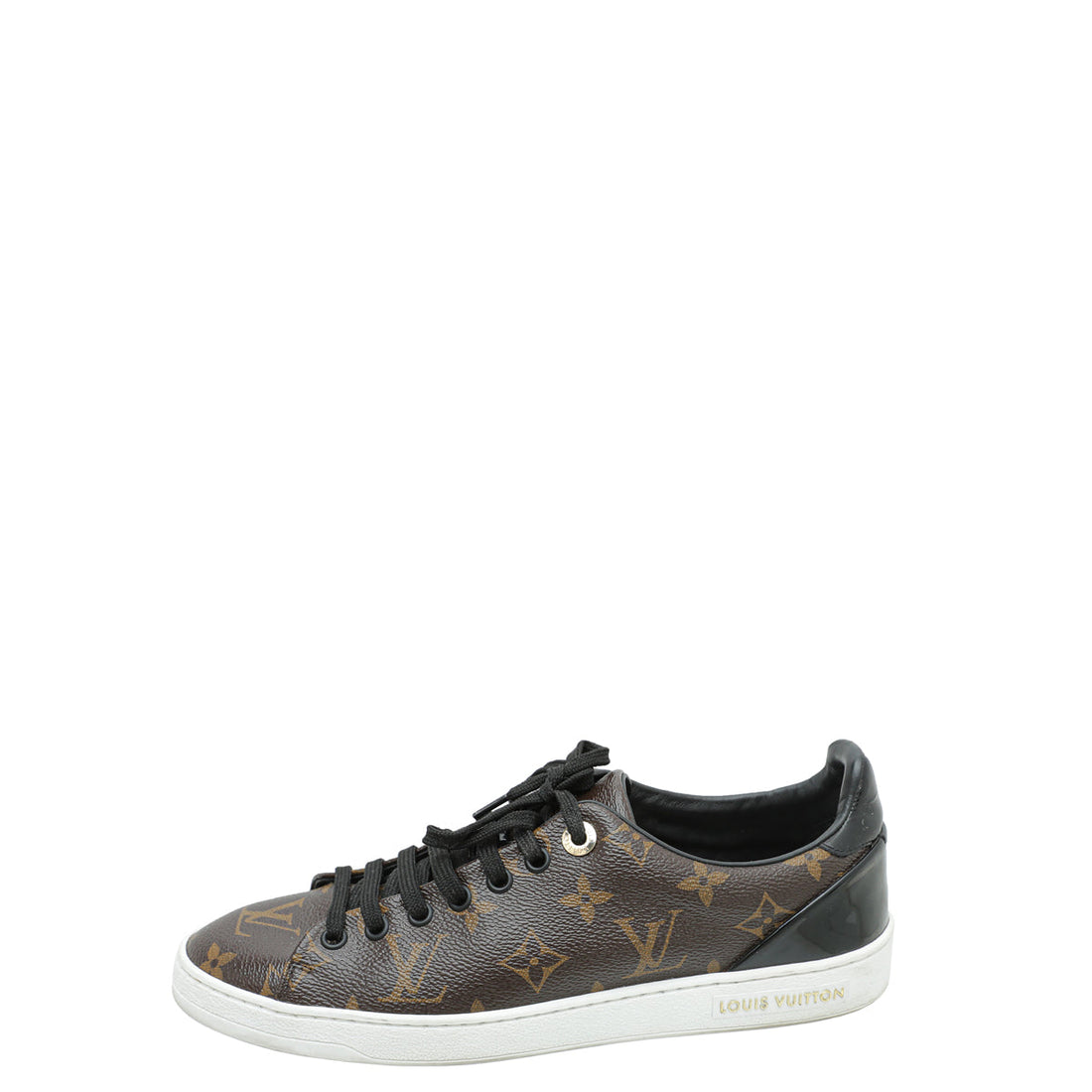 Louis Vuitton Monogram Black Frontrow Sneakers 38.5