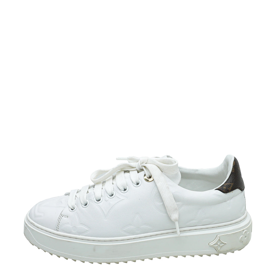 Louis Vuitton Bicolor Time Out Sneakers 38