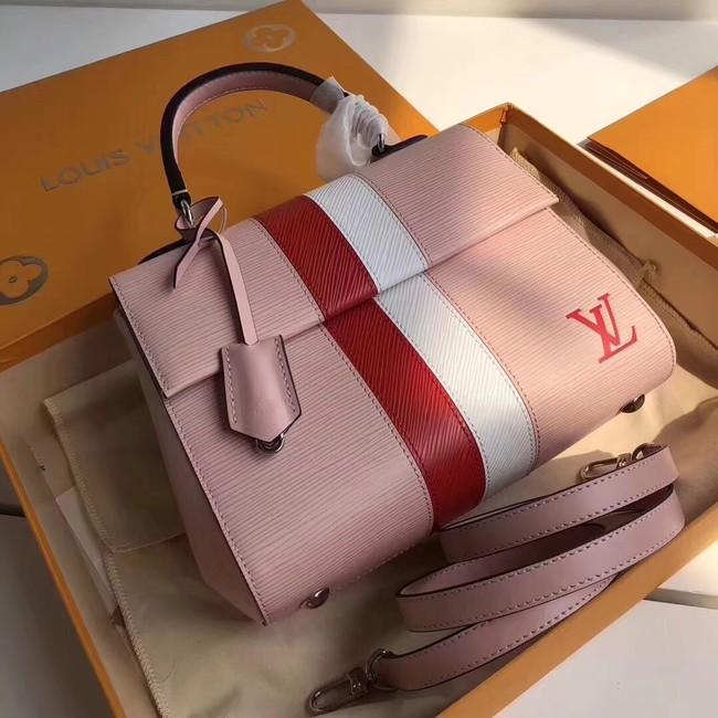 Louis Vuitton Cluny BB Epi Leather Rose Ballerine