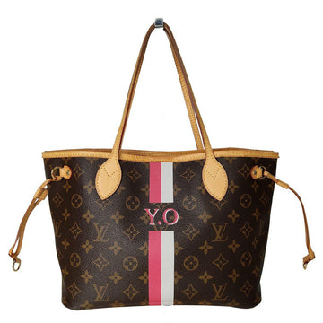 LOUIS VUITTON handbag Neverfull PM monogram with initials