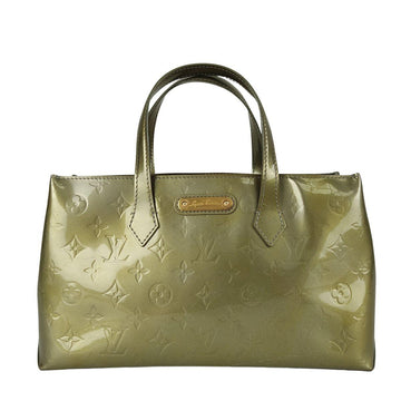 LOUIS VUITTON Wilshire patent leather handbag