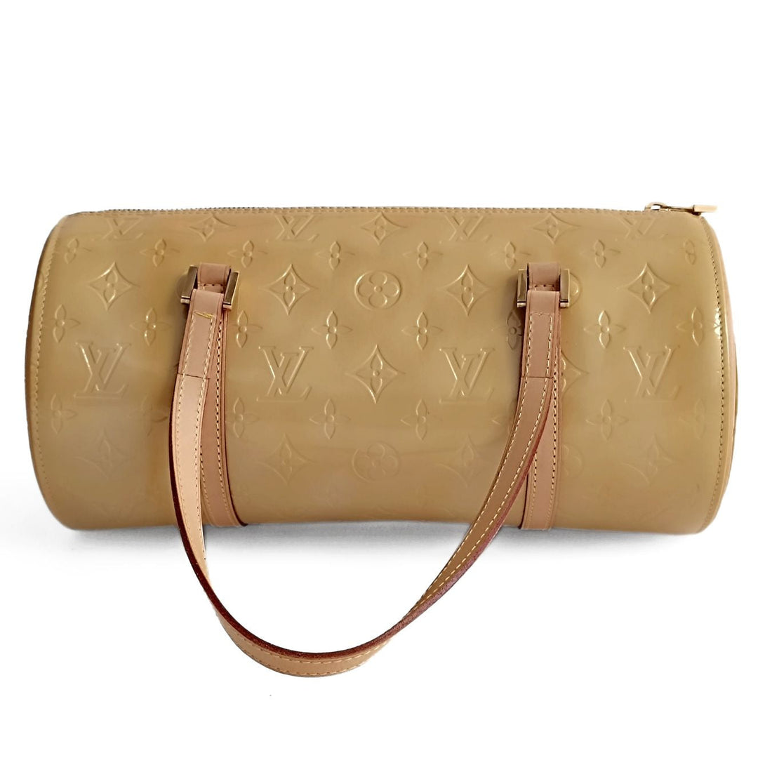 LOUIS VUITTON Louis Vuitton Louis Vuitton borsa a spalla Papillon in vernice gialla