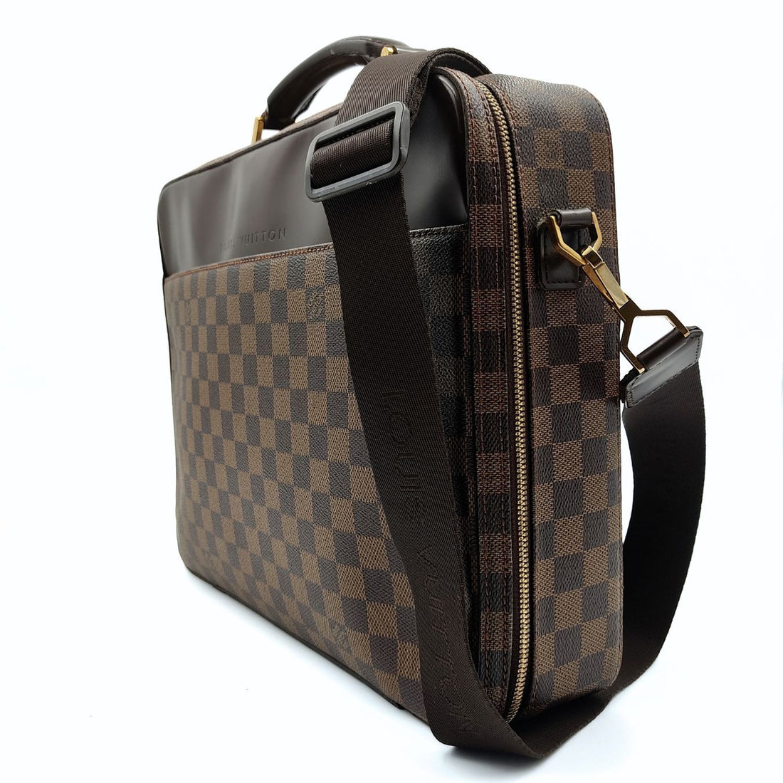 LOUIS VUITTON Damier Ebene document bag