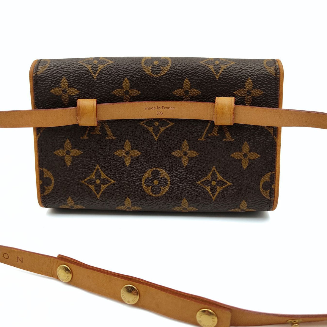 LOUIS VUITTON Florentine clutch bag in monogram canvas