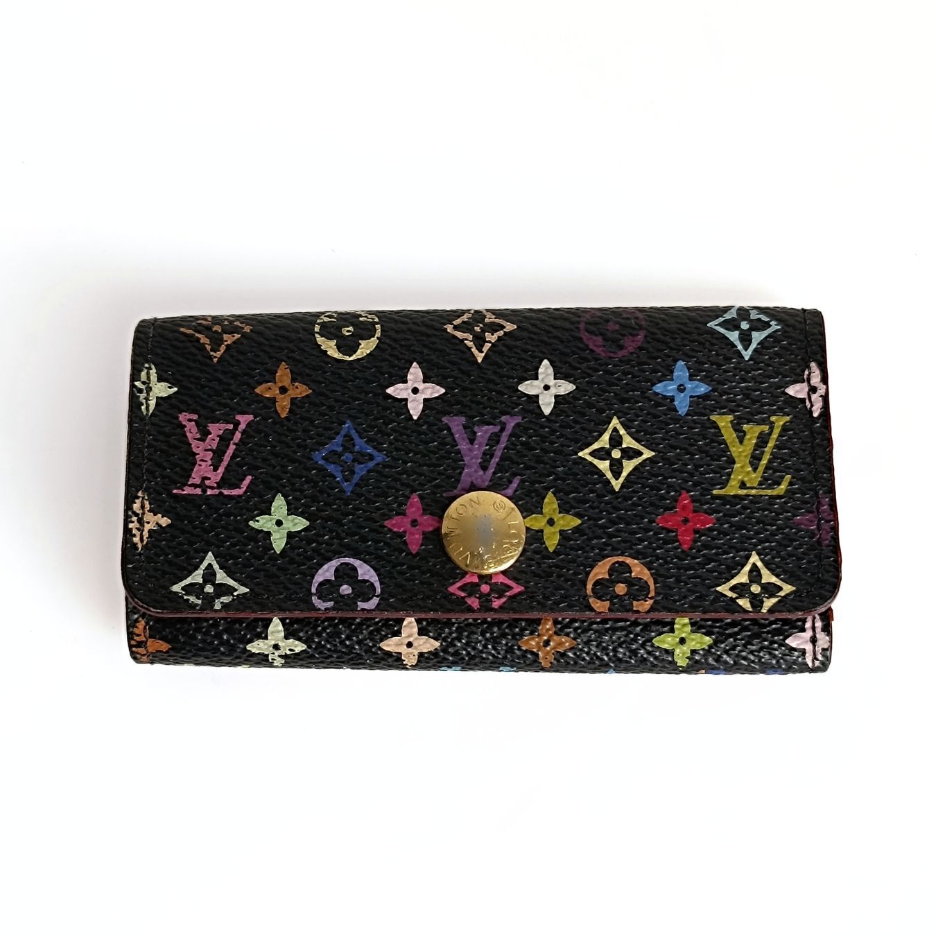 LOUIS VUITTON multicolored Murakami key ring with 4 hooks