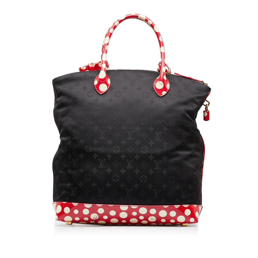 Louis Vuitton x Yayoi Kusama Monogram Infinity Dots Lockit Vertical MM (SHG-NK1aCI)