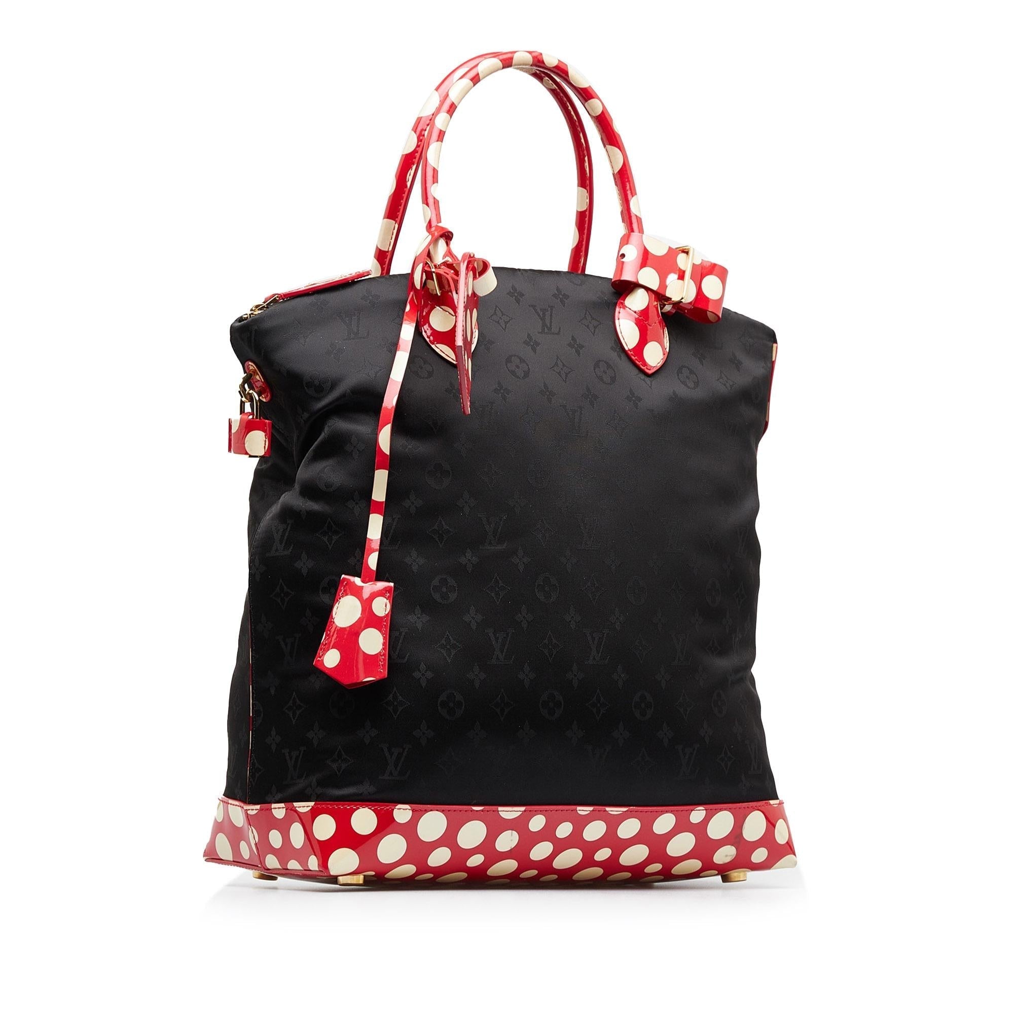 Louis Vuitton x Yayoi Kusama Monogram Infinity Dots Lockit Vertical MM (SHG-NK1aCI)