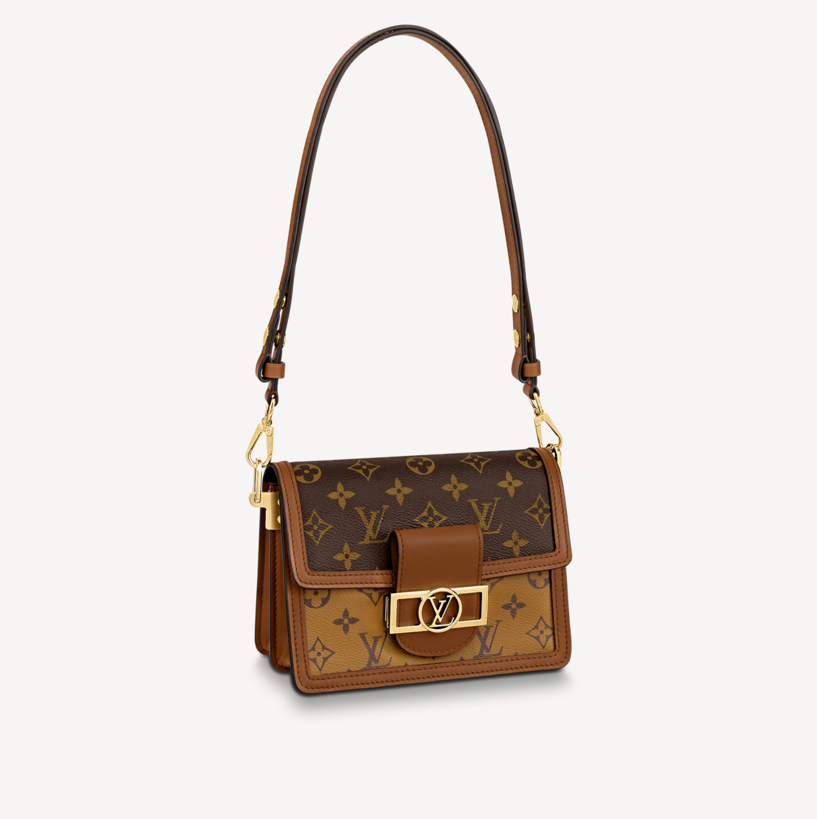 Louis Vuitton Monogram Reverse Mini Dauphine M44580