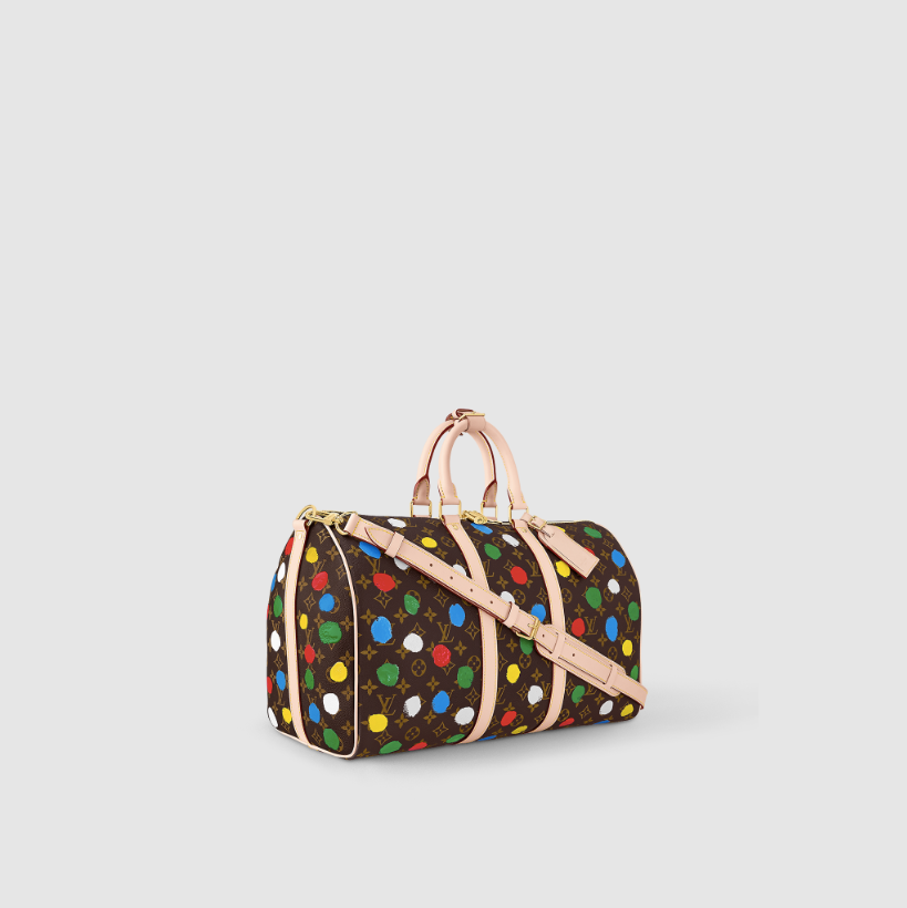Louis Vuitton Yayoi Kusama Keepall Bandouliere 45 M46377