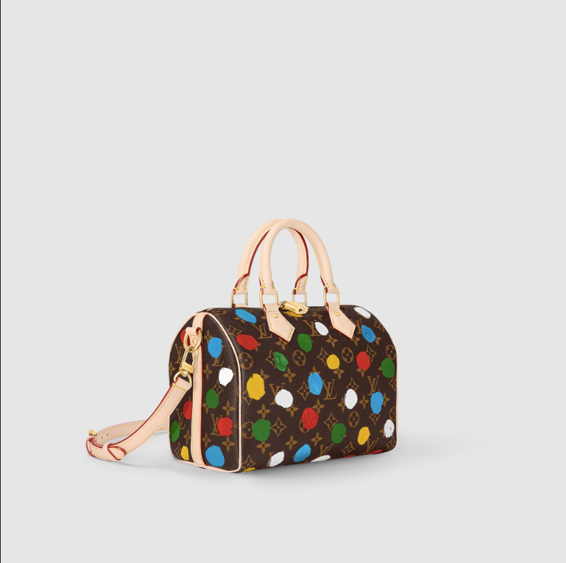 Louis Vuitton Yayoi Kusama Speedy Bandouliere 25 M46433