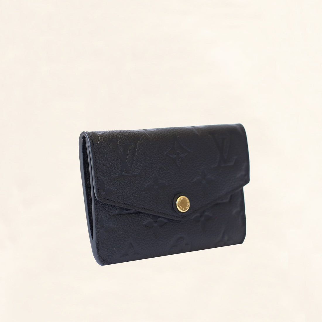 Louis Vuitton | Black Empreinte Coin/Key Pouch | One-Size
