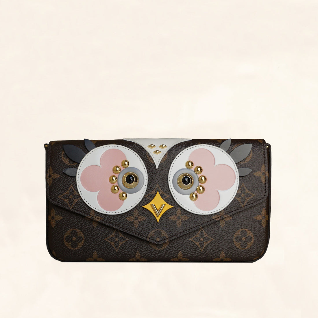 Louis Vuitton | Monogram Canvas Owl Pochette Felicie Chain Wallet | OS