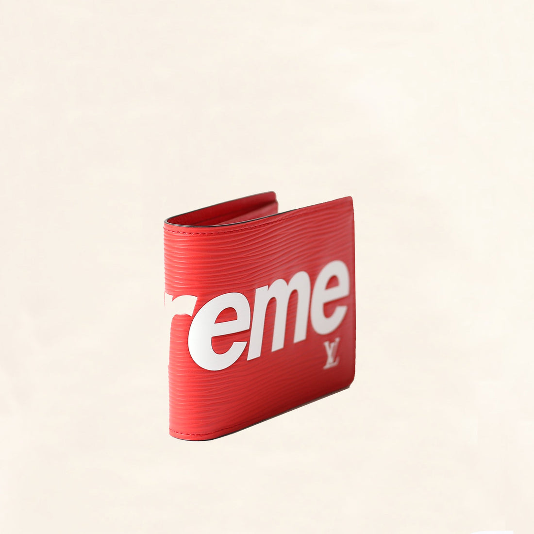 Louis Vuitton | Supreme Slender Bifold Wallet | Red