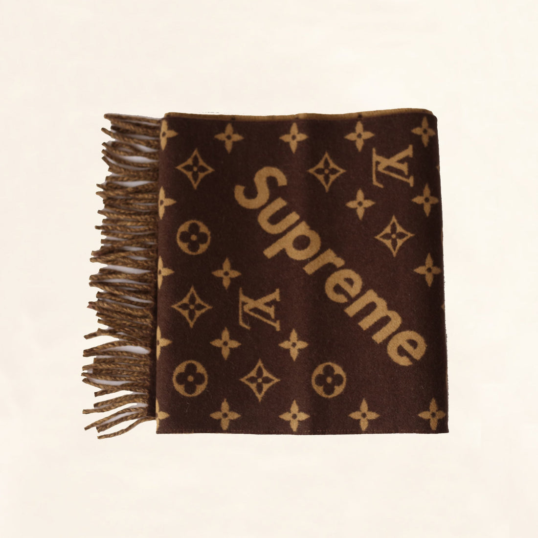 Louis Vuitton | Supreme Scarf | Brown