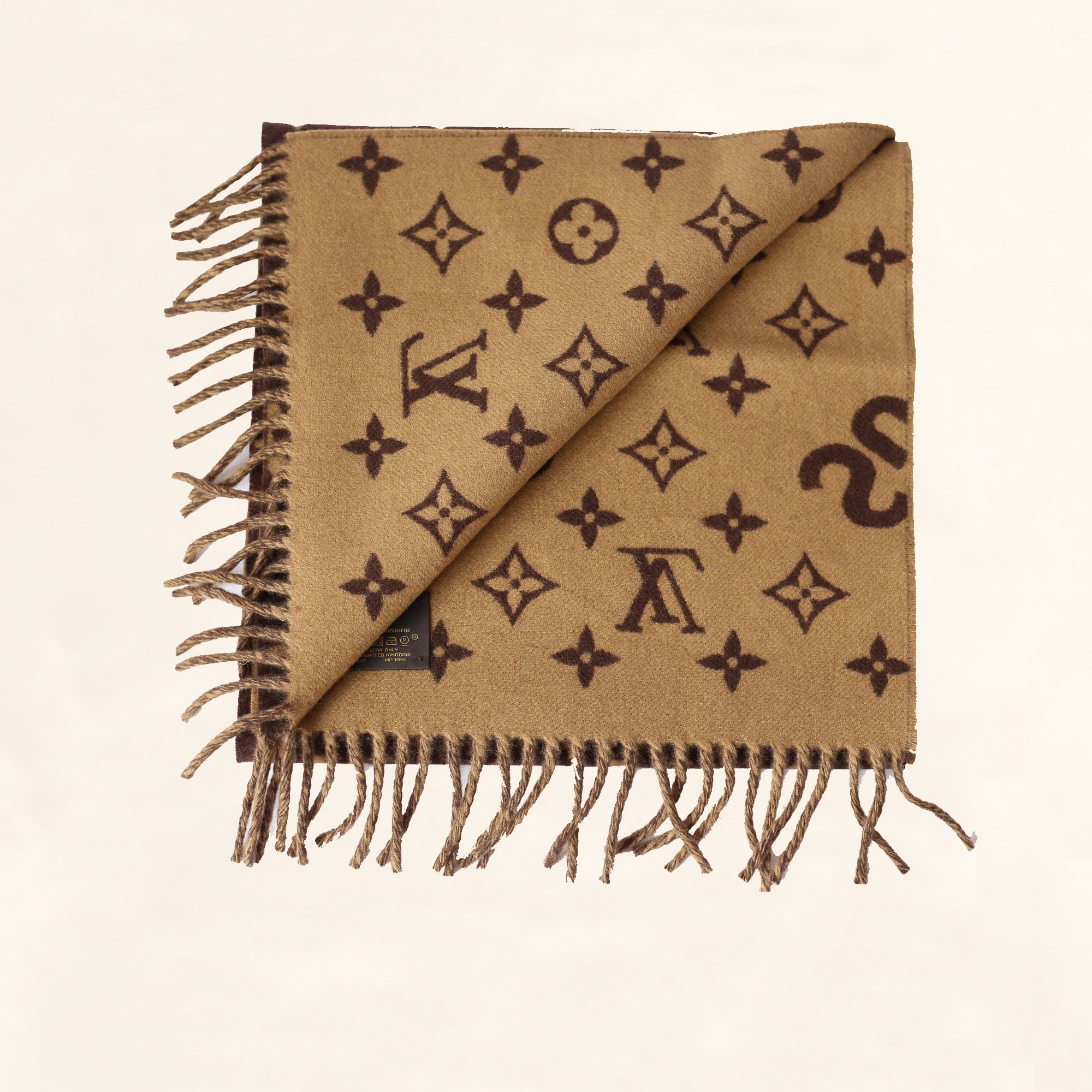 Louis Vuitton | Supreme Scarf | Brown