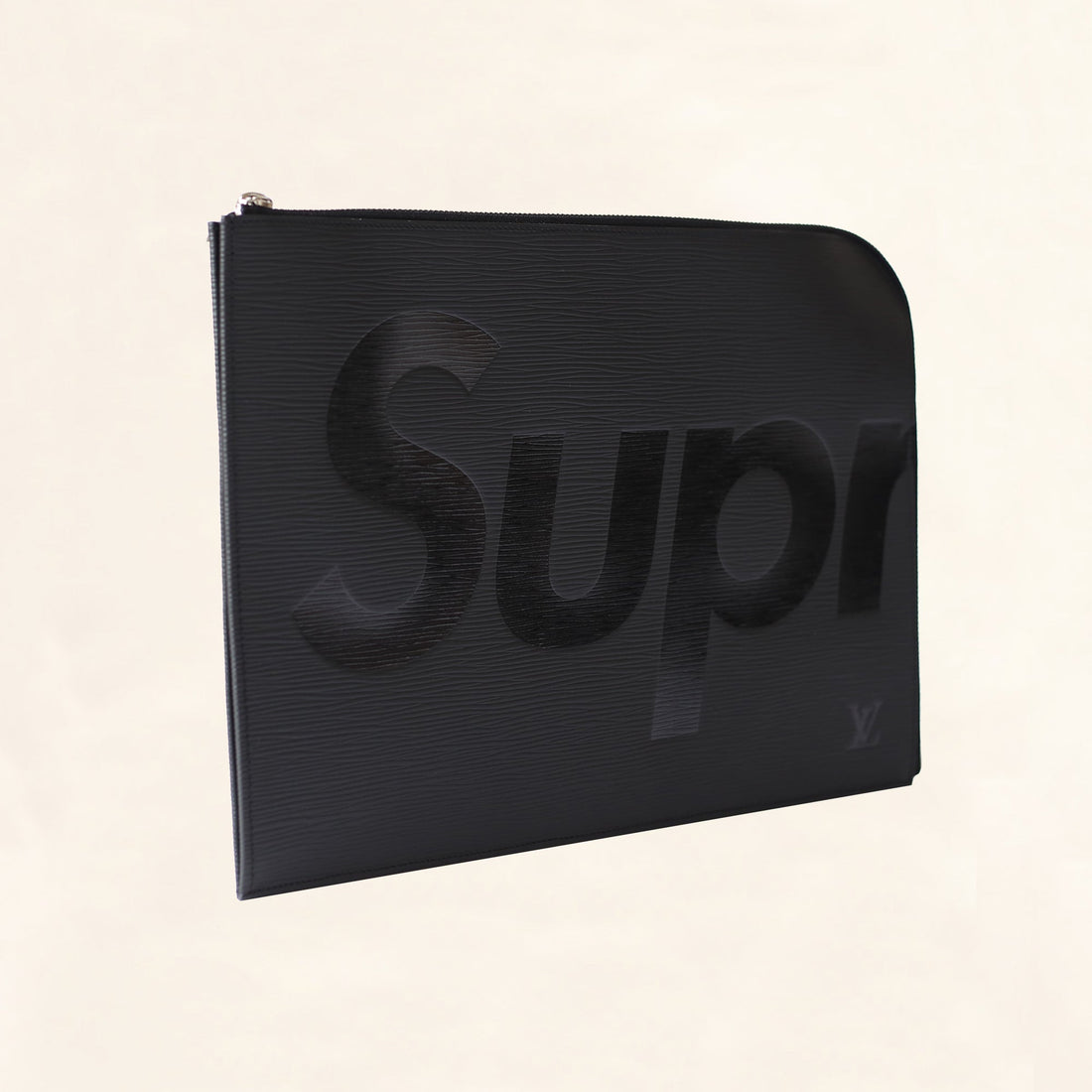 Louis Vuitton | Supreme Black Epi Pochette Jour | GM