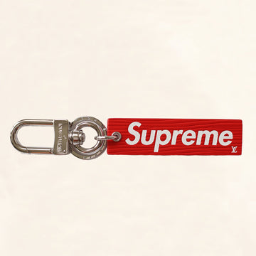 Louis Vuitton | Supreme Downtown Tab Key Holder | Red