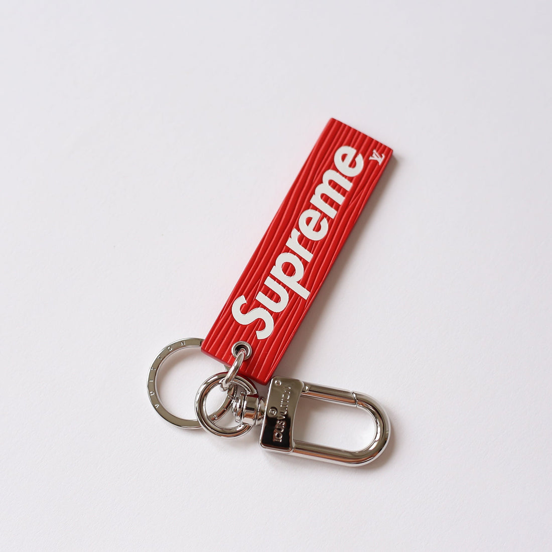 Louis Vuitton | Supreme Downtown Tab Key Holder | Red