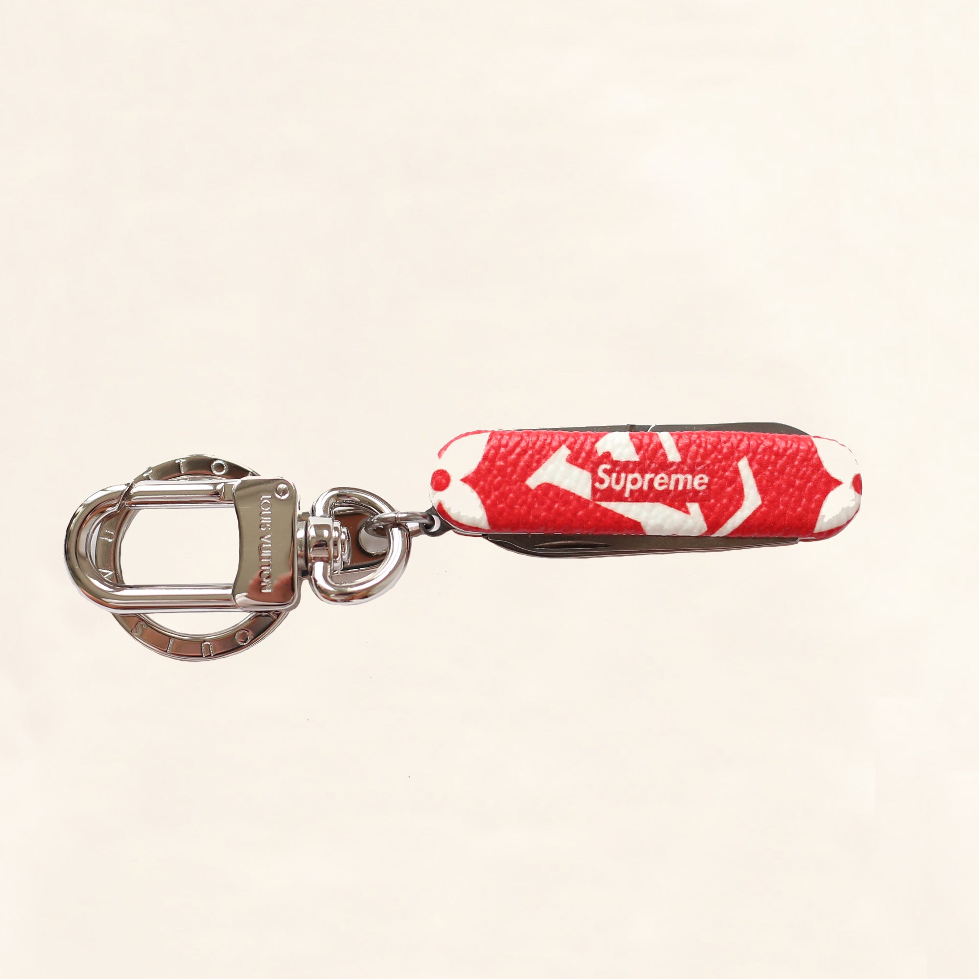 Louis Vuitton | Supreme Pocket Knife Charm | Red