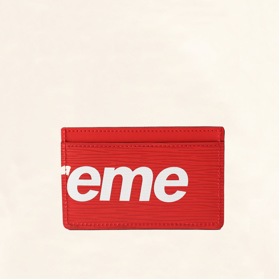 Louis Vuitton | Supreme Epi Card Holder | Red