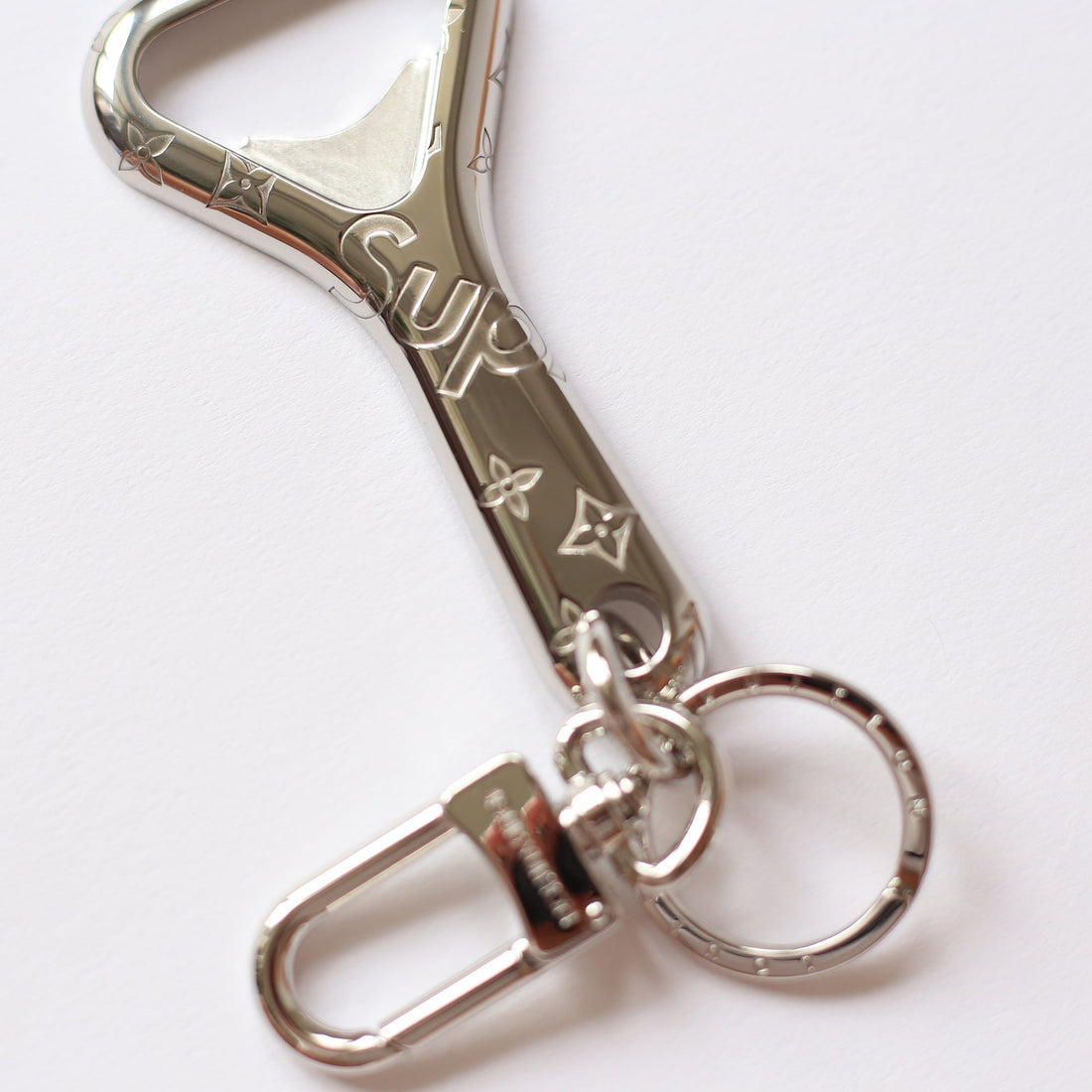 Louis Vuitton | Supreme Bottle Opener | Polished Silver