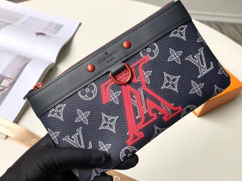 Louis Vuitton Discovery Pochette Monogram Upside Down Canvas