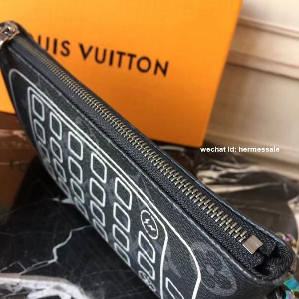 Louis Vuitton iPhone Pouch Monogram Eclipse Flash