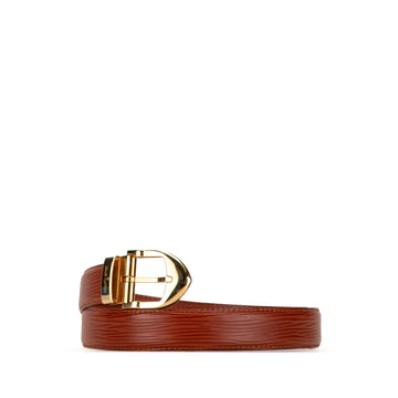 Brown Louis Vuitton Epi Ceinture Belt