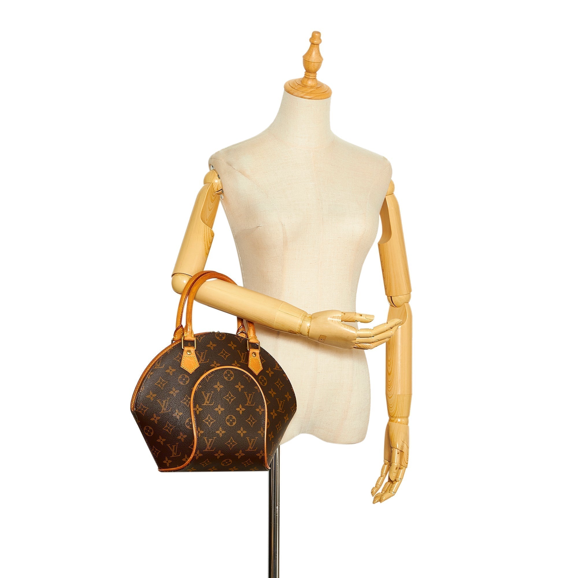 LOUIS VUITTON Monogram Ellipse PM Brown