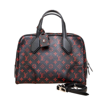 LOUIS VUITTON Louis Vuitton Dora Soft Infrarouge Canvas MM Bag