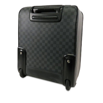 Black Louis Vuitton Damier Graphite Pegase 45 Travel Bag
