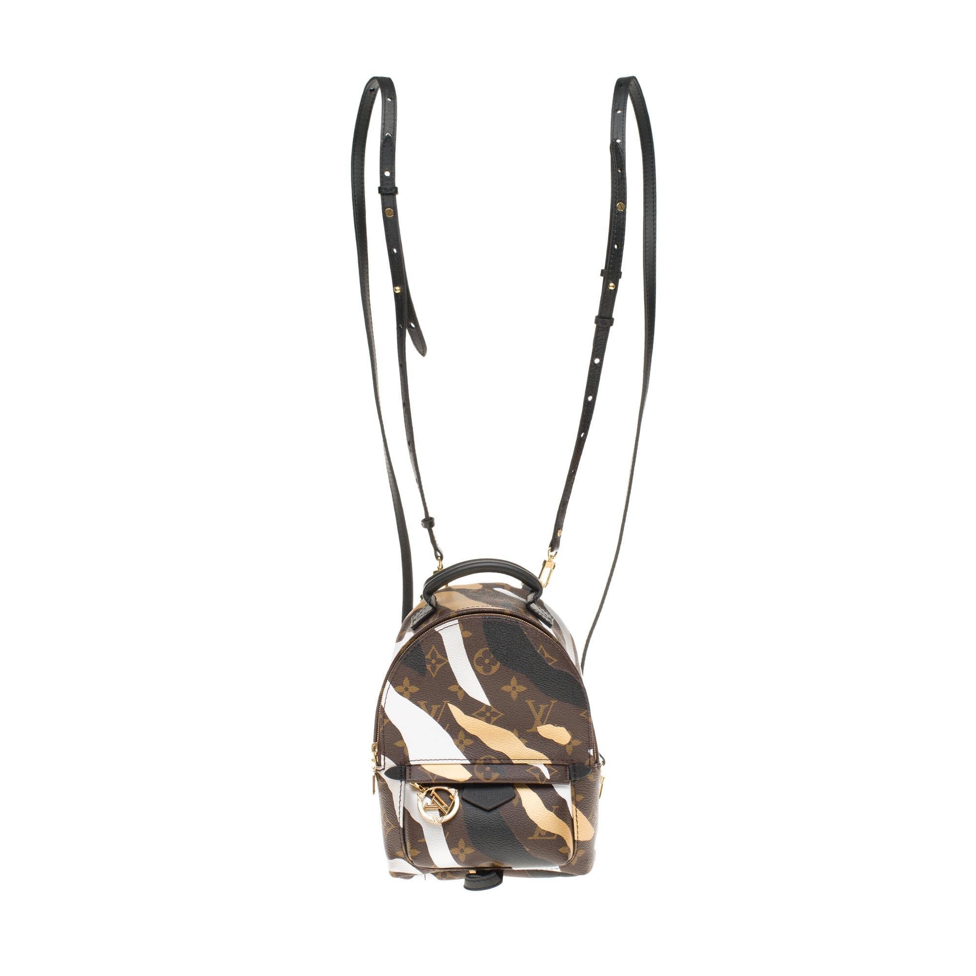 LOUIS VUITTON NEW LOL Limited Edition Palm Springs Mini backpack in brown canvas