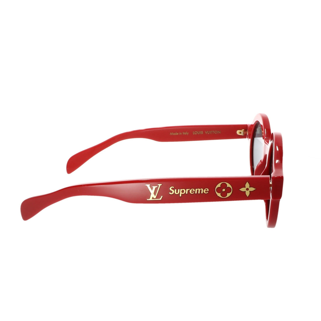 LOUIS VUITTON X SUPREME x Supreme Red Downtown Sunglasses Shades