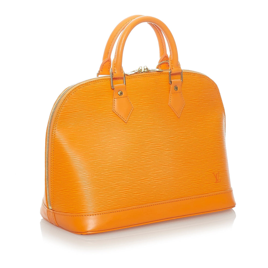 LOUIS VUITTON Epi Alma PM Orange