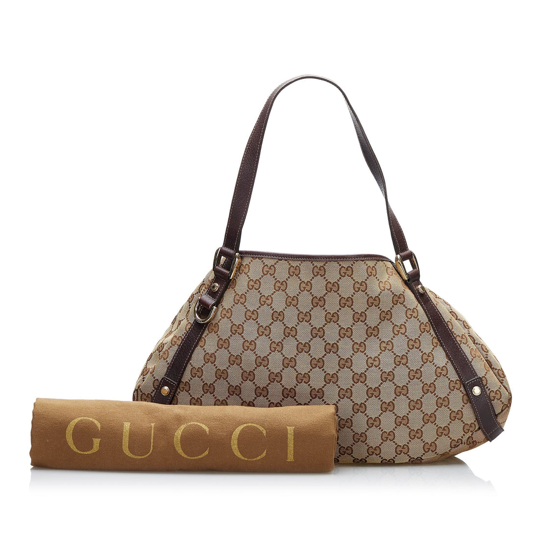 Gucci D-Ring Gg Canvas Pelham Shoulder Bag